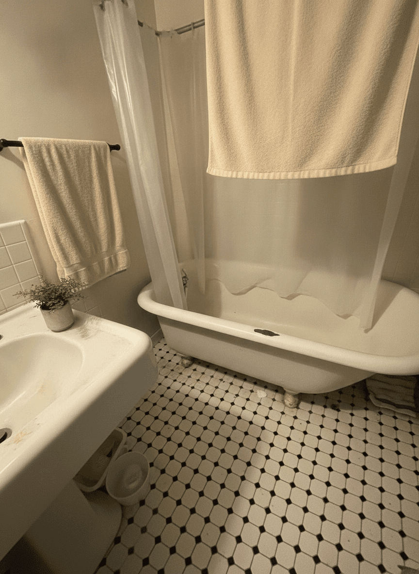 Vintage Clawfoot Tub